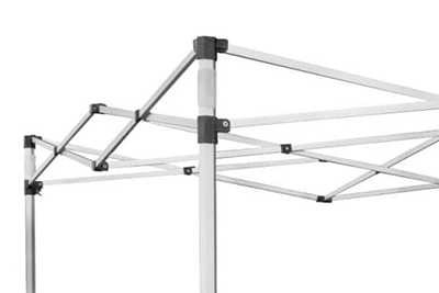 Stelaż aluminiowy namiotu reklamowego 3x6m – lekka i wytrzymała konstrukcja dla klubów sportowych